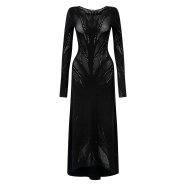 Robe pointelle noir maille Bomma Mes Demoiselles Paris Femme Boutique Strasbourg France shop woman dress fashion mode