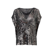 Top Sequins débardeur noir bronze Caspian Mes Demoiselles Paris Femme