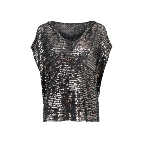 Top Sequins débardeur noir bronze Caspian Mes Demoiselles Paris Femme Boutique Strasbourg Mode Concept Store Fashion