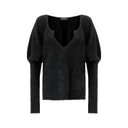 Pull col goutte Noir manches ballon Doil Mes Demoiselles Paris Femme Boutique Strasbourg Mode Concept Store Fashion