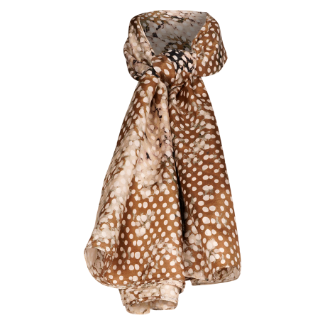 Foulard soie pois beige gold Dreed Mes Demoiselles Paris Femme Boutique Strasbourg Mode Concept Store Fashion