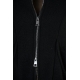 Manteau long manches cuir noir grandes poches LW799 La Haine Inside Us Femme boutique strasbourg france alsace vêtements