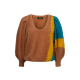 Pull court renard soie camel jaune turquoise Forden Mes Demoiselles Paris Femme Boutique Strasbourg Mode Concept Store