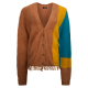 Cardigan renard soie camel jaune turquoise Fowler Mes Demoiselles Paris Femme Boutique Strasbourg Concept Store Fashion