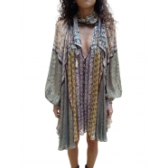 Robe print patch viscose vert amande Sienna Mes Demoiselles Paris Femme Boutique Strasbourg Mode Concept Store Fashion