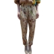 Pantalon Fleurs beige vert choco Alma Floral Mes Demoiselles Paris Femme Boutique Strasbourg Mode Concept Store Fashion