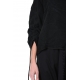 Pull asymétrique Intarsia noir LW891 La Haine Inside Us Femme boutique strasbourg france tendance shopping alsace 