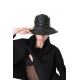 Chapeau cuir noir LW963 La Haine Inside Us Femme Alsace Strasbourg Mode Boutique Online