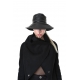 Chapeau cuir noir LW963 La Haine Inside Us Femme Alsace Strasbourg Mode Boutique Online