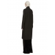 Manteau officier Coat Noir Rick Owens Femme RP02D3920 WSF 09 Boutique Strasbourg France Online shopping woman coat