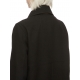 Manteau officier Coat Noir Rick Owens Femme RP02D3920 WSF 09 Boutique Strasbourg France Online shopping woman coat