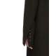 Manteau officier Coat Noir Rick Owens Femme RP02D3920 WSF 09 Boutique Strasbourg France Online shopping woman coat