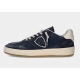 Baskets Nice Low mixage bleu Philippe Model Homme VNLU WX02 Boutique Strasbourg France Online sneakers men