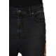 Jeans Noir stretch coutures genou LM218 La Haine Inside Us Homme Alsace Strasbourg Boutique Online 