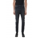 Jeans Noir stretch coutures genou LM218 La Haine Inside Us Homme Alsace Strasbourg Boutique Online 