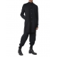 Manteau noir classique col officier LM238 La Haine Inside Us Homme Alsace Strasbourg Boutique Online 