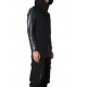 Blouson capuche manche cuir noir LM182 La Haine Inside Us Homme Alsace Strasbourg Boutique Online 