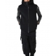 Blouson capuche manche cuir noir LM182 La Haine Inside Us Homme Alsace Strasbourg Boutique Online 