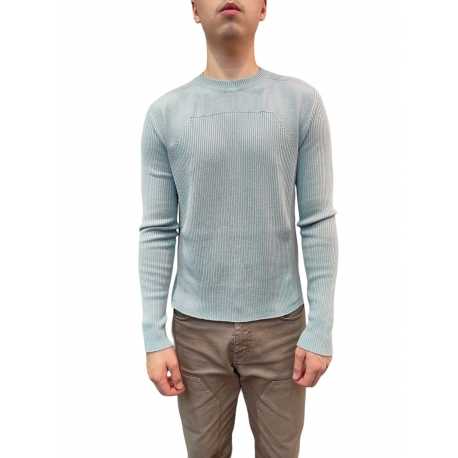 Pull Fin Fentes cotés ciel Rick Owens Homme RU02D6639 RIBM GEO 36 Boutique Strasbourg Online Avant garde Men Dark Fashion