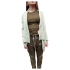 Gilet Medium Wrap alpaga vert pale Rick Owens Femme RP02D 3642 25 Alsace Strasbourg Boutique Online woman algorithmelaloggia