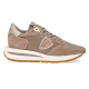 Baskets Tropez haute beige Philippe Model Femme TKLD W014 Boutique Strasbourg France Online sneaker femme