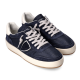 Baskets Nice Low mixage bleu Philippe Model Homme VNLU WX02 Boutique Strasbourg France Online sneakers men