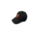 Casquette Noir Ecusson rouge Patch Cap PABCHA06 541