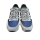 Baskets Eric Nylon Navy Spoiler Kaki nubuck gris Logo blanc 7090 Premiata