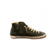 Baskets PRSX High daim vert Philippe Model Homme PRHU DF02 Boutique Strasbourg France Online Sneakers Men