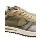 Baskets Tropez 2.1 militaire Philippe Model Homme TYLU W050 Boutique Strasbourg France Online sneakers men concept-store