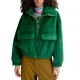 Blouson fausse Fourrure vert Genz Hulk HL19 Essentiel Antwerp Femme boutique strasbourg france alsace vêtements shop mod