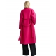 Manteau Fushia croisé ceinture Gimply FU34 Essentiel Antwerp Femme boutique strasbourg france alsace shop tendance mode 