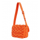 Sac faux cuir matelassé Corail Generous Poppy Field PO16 Essentiel Antwerp Femme boutique tendance shop strasbourg france