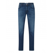 Jeans Bard délavé Série Tour Eiffel Jacron bleu blanc rouge Jacob Cohen Homme S4199 870D