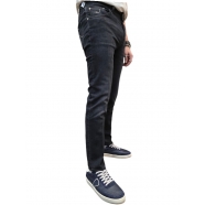 Jeans Scott Gris Notre Dame Jaceron Brodé Rosace Jacob Cohen homme P0014 909D