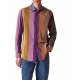 Chemise Soho larges rayures multicolre M1R 901U N02529 92