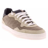 Sneakers Bali Fango Bei suède Café Beige spoiler noir P448 Homme Boutique Strasbourg Chaussures Mode Online 