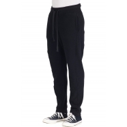 Pantalon jog Laine Cachemire stretch Noir UK24 01