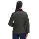 Veste courte Sauge Matelassée poignets maille Fitted Beadnell Quilt LQU1765 SG7