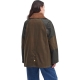 Veste Waxée Allerston bi-color Archiv Olive col velours Camel LWX1396 OL99