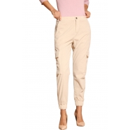 Pantalon Cargo Velours écru Easy Cargo Mason's Femme VBE033 020