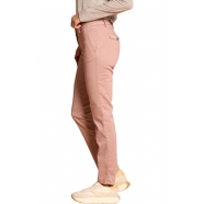 Chino Rose poudré poches rabas arrière New York Slim MBE218 125