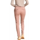 Chino Rose poudré poches rabas arrière New York Slim MBE218 125