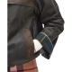 Blouson Waxé Beauly bi-color Archiv Olive Grand col velours Camel LWX1400 OL99