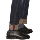 Jeans Harris Bleu délavé souple print feuilles Brun DE10S16-006 Masons Homme Boutique Strasbourg Online men pantalon