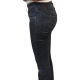 Jeans Butcut Noir délavé frangé bas jacob cohen femme jacob cohen Lux 4252 352F