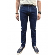 Jeans Bard brut délavé Jacron brun Spray multi Jacob Cohen Homme P0015 841