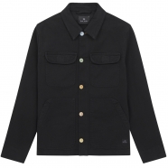 Veste Worker noir Coton Boutons Contrasté M2R 021ZC N21156 79 Paul Smith Homme