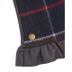 Gants Tartan bleu rouge cuir choco Lishaw LGL0139 TN11 Barbour Homme