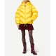 Doudoune Jaune Mimosa oversize courte Alsace Woman Concept Store Shop on Line Elisabetta Franchi Femme PI72D F28